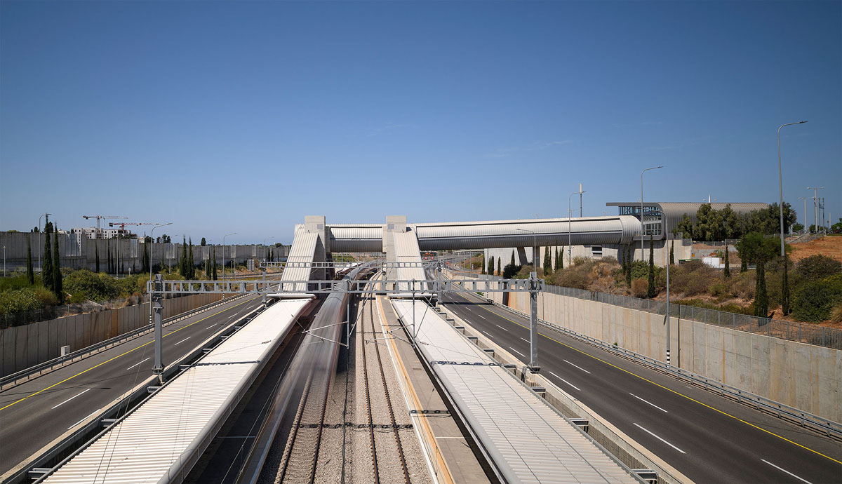 צילום רכבת בתנועה